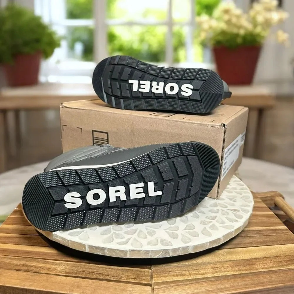Sorel Whitney II Insulated Short Waterproof Winter Snow Boots Lace Up Women’s 8